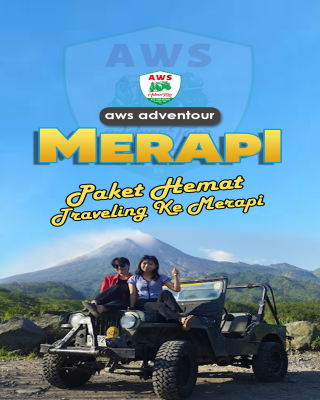Paket Sunrise, aws adventure, 2025, wisata merapi, yogyakarta